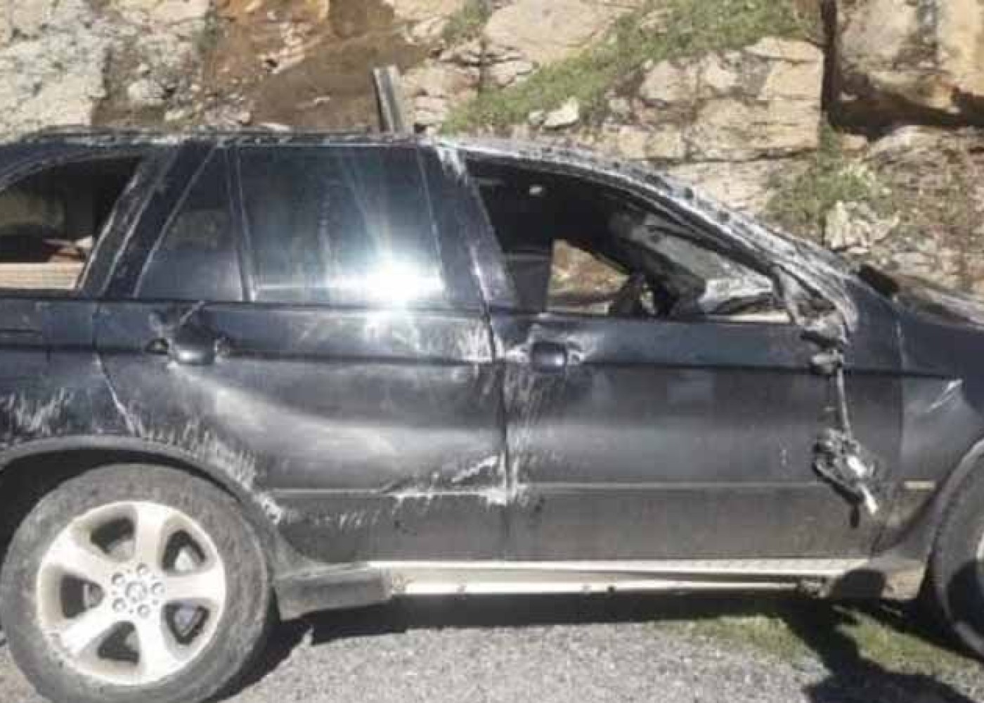 Göyçayda "BMW" aşdı- 4 nəfər yaralandı