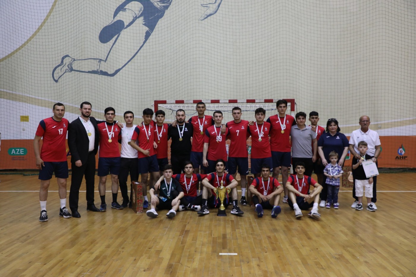 ASAPES-in komandası həndbol üzrə Azərbaycan çempionu oldu - FOTOLAR