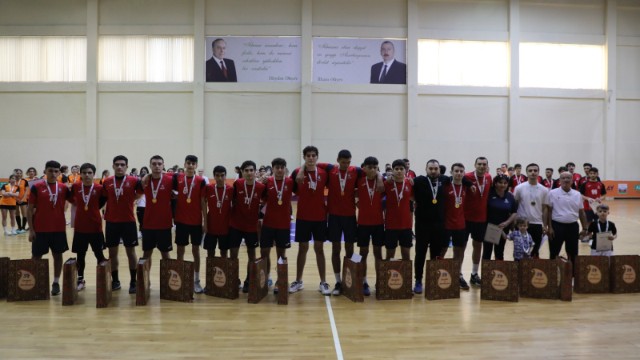 ASAPES-in komandası həndbol üzrə Azərbaycan çempionu oldu - FOTOLAR