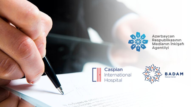 “Caspian” və “Badam” klinikaları iləMEDİA arasında anlaşma
