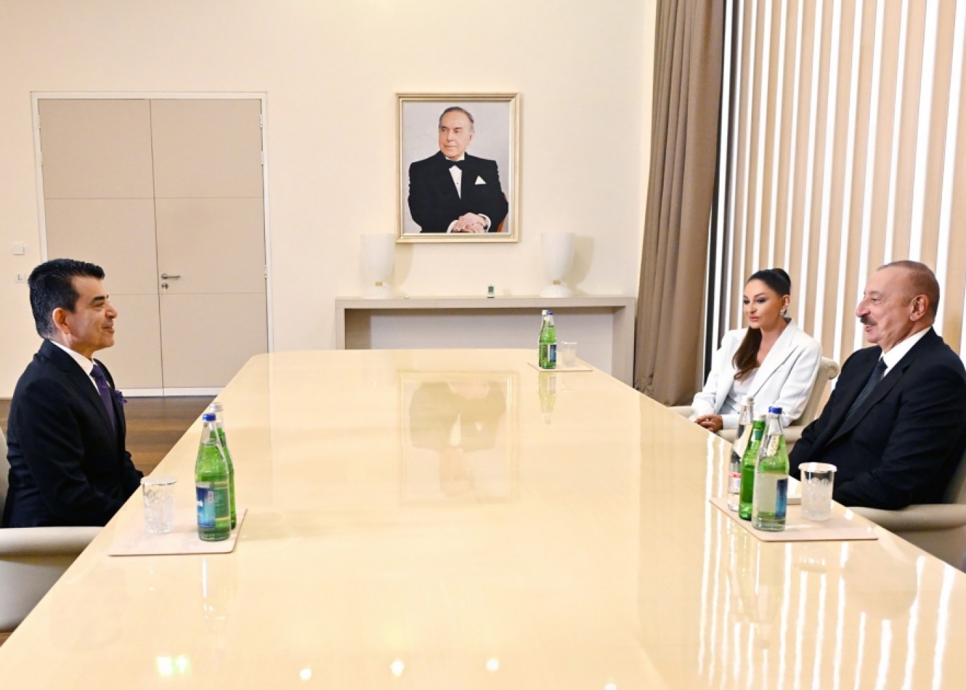 Prezident və birinci xanım ICESCO-nun Baş direktoru ilə görüşüblər- YENİLƏNİB (FOTO)