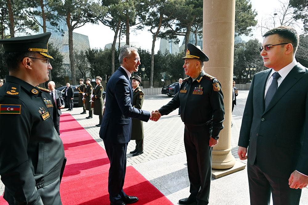Zakir Həsənov NATO-nun Baş katibi ilə görüşdü - FOTO