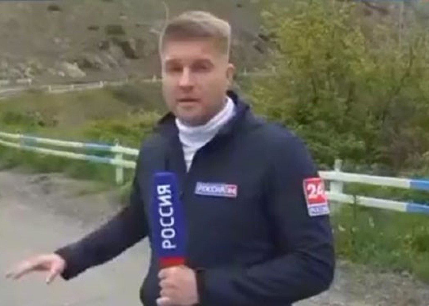 “Rossiya 24” Qarabağdan reportaj hazırladı- VİDEO
