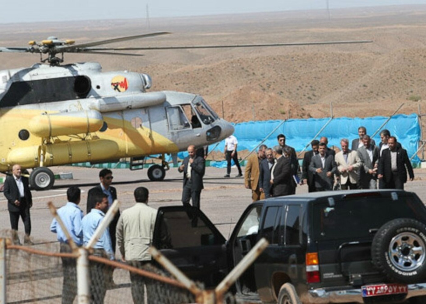 İran Prezidentini daşıyan helikopterQƏZAYA UĞRADI