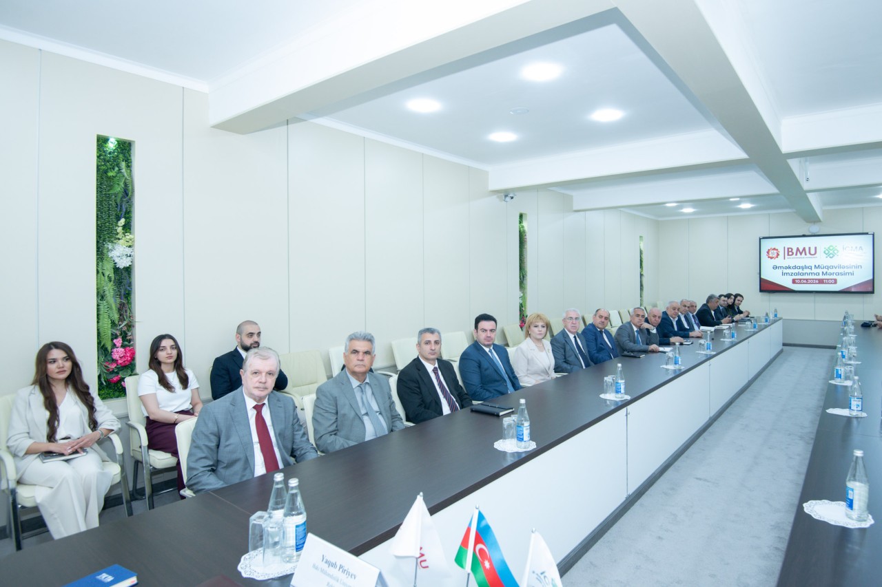 BMU və İCMA arasında birgə fəaliyyət istiqamətləri müəyyənləşib - FOTOLAR BMU və İCMA arasında birgə fəaliyyət istiqamətləri müəyyənləşib - FOTOLAR