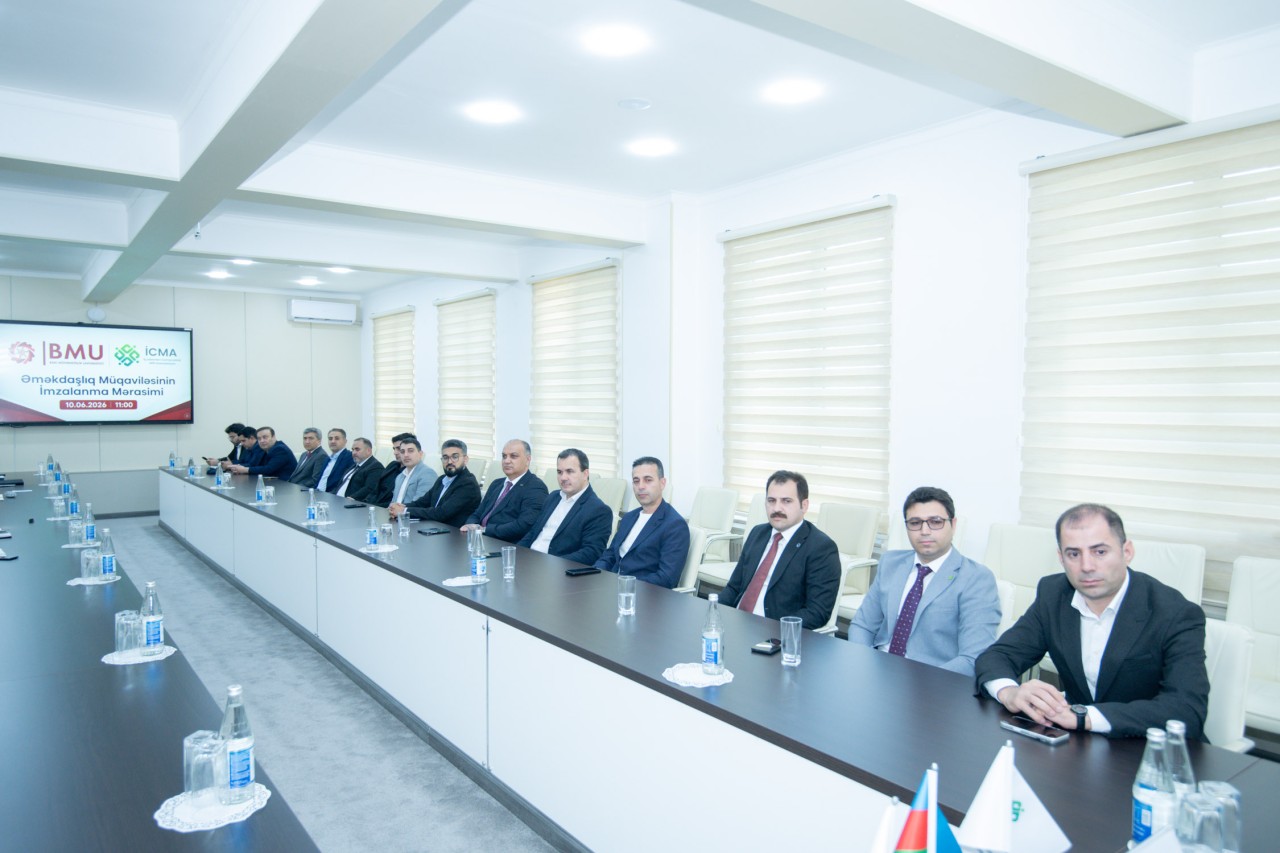 BMU və İCMA arasında birgə fəaliyyət istiqamətləri müəyyənləşib - FOTOLAR BMU və İCMA arasında birgə fəaliyyət istiqamətləri müəyyənləşib - FOTOLAR