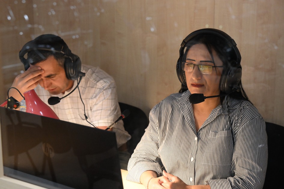 Ermənistan vətəndaşlarının məhkəməsi prokurorların çıxışları ilə davam etdirilib - FOTOLAR