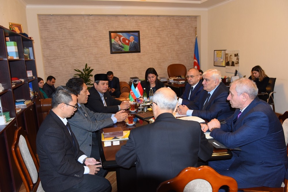 ADU və İndoneziya Universiteti arasında memorandum imzalandı - FOTO