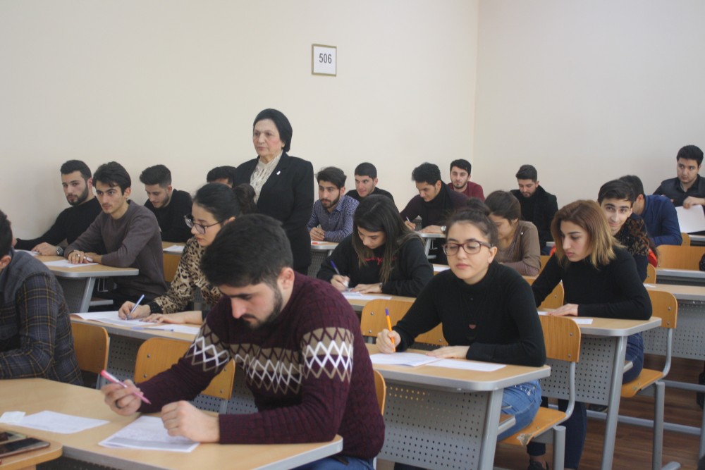 BSU-da qış imtahan sessiyasına start verildi - FOTOLAR