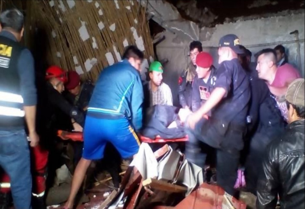 Peruda otelin divarı uçdu: ölənlər və yaralananlar var - FOTO