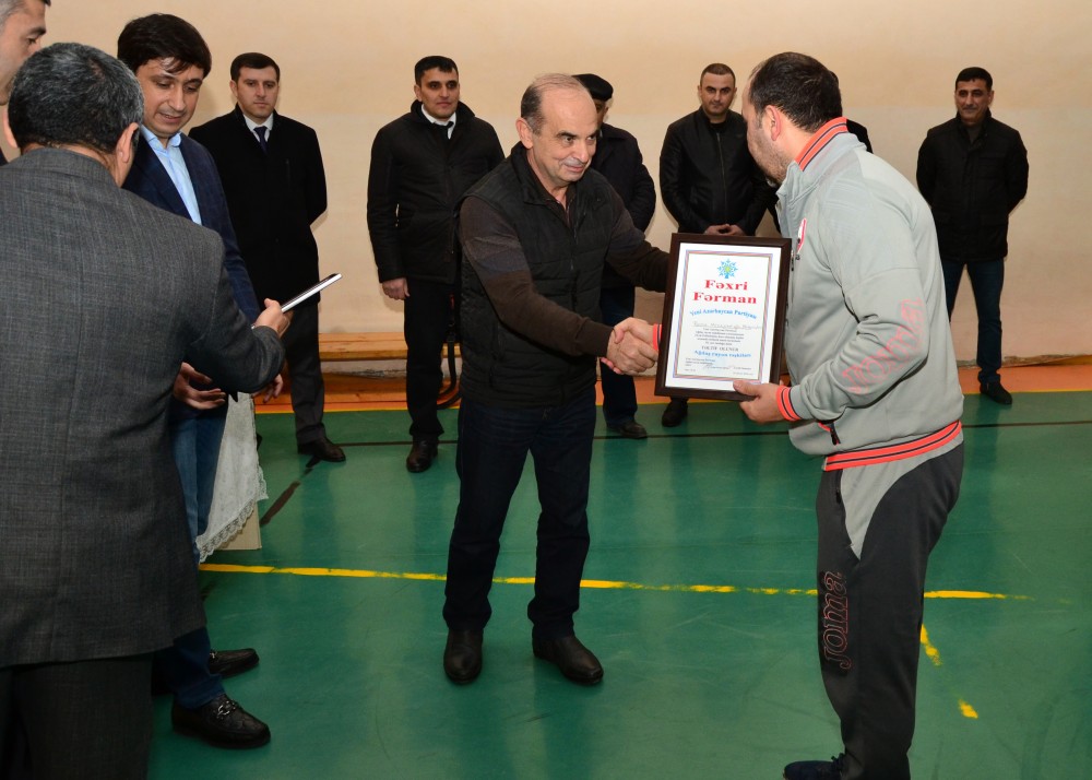 Ağdaşda stolüstü tennis turniri keçirildi - FOTO