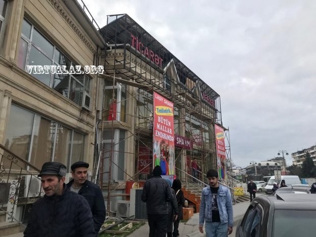 Bakının brend mağazaları təşviş içində - FOTOLAR