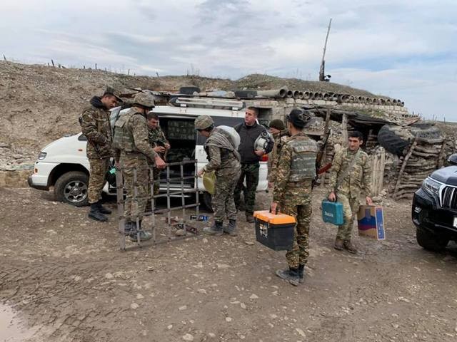 Ermənilər Qarabağda yeni səngərlər qazmağa başladı – FOTOLAR