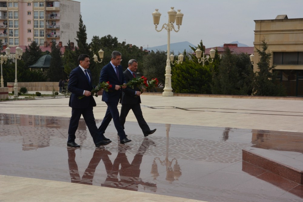 Qaradağda hesabat yığıncağı keçirildi - FOTOLAR