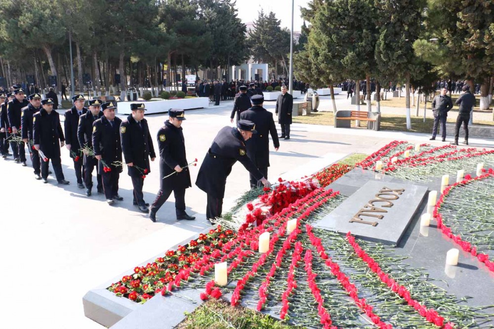 Sumqayıtda Xocalı yürüşü - FOTO