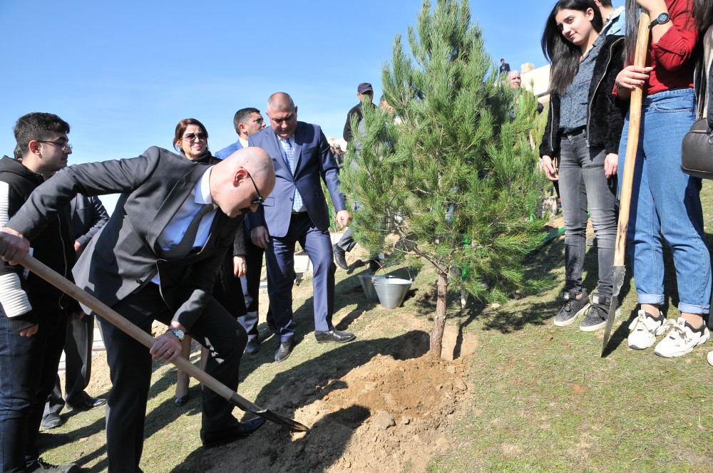 Abşeronda “Türk şəhidliyi” abidəsi inşa olunur - FOTOLAR