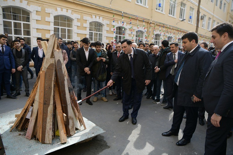 ADNSU-da Novruz şənliyi keçirilib - FOTOLAR