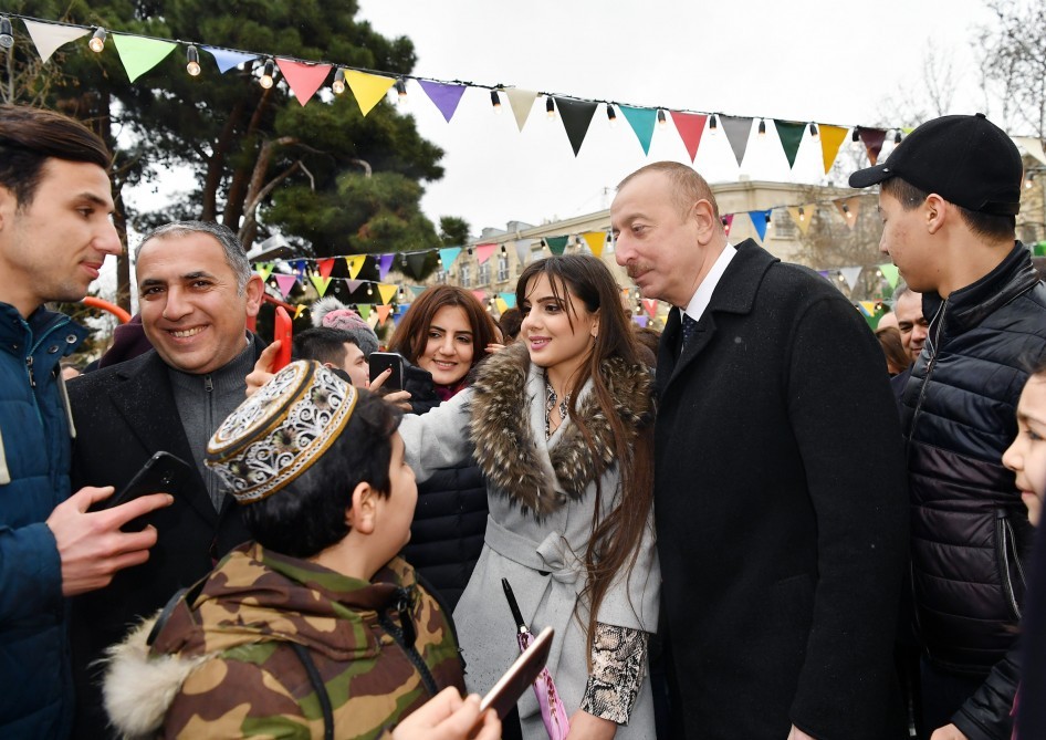 Bakıda keçirilən Novruz şənliyindən maraqlı - FOTOLAR