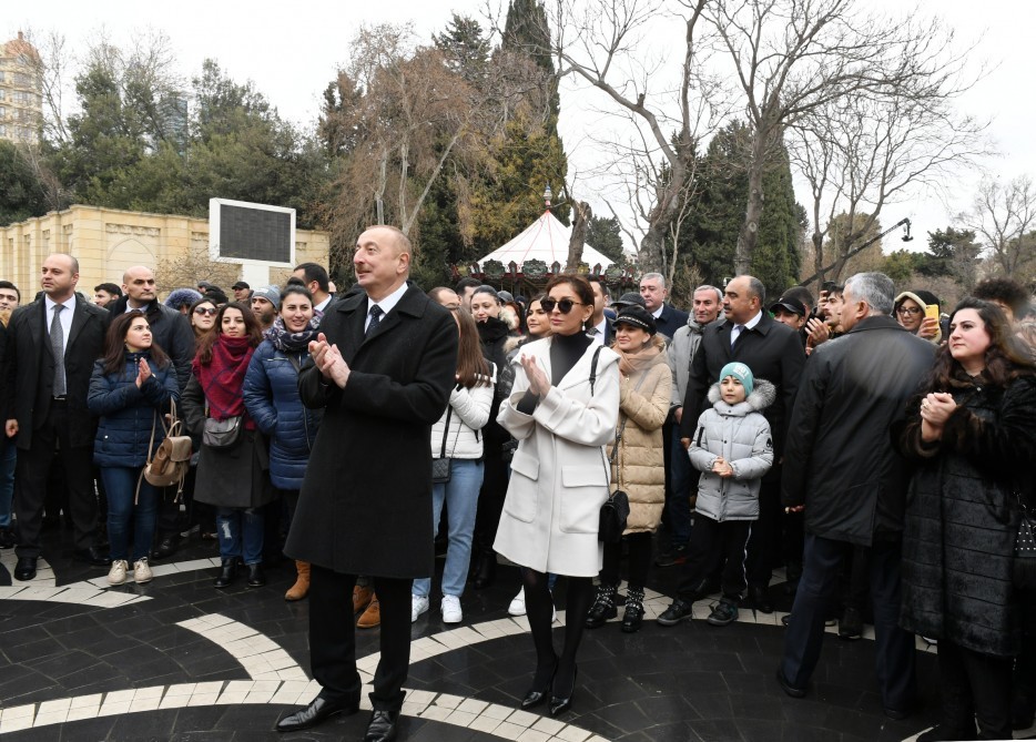 Bakıda keçirilən Novruz şənliyindən maraqlı - FOTOLAR