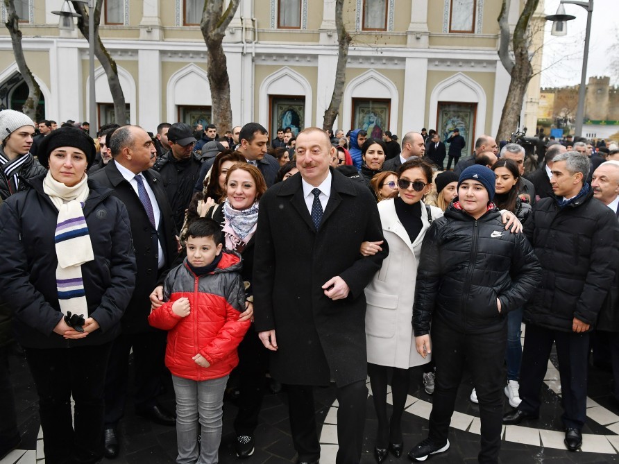 Bakıda keçirilən Novruz şənliyindən maraqlı - FOTOLAR