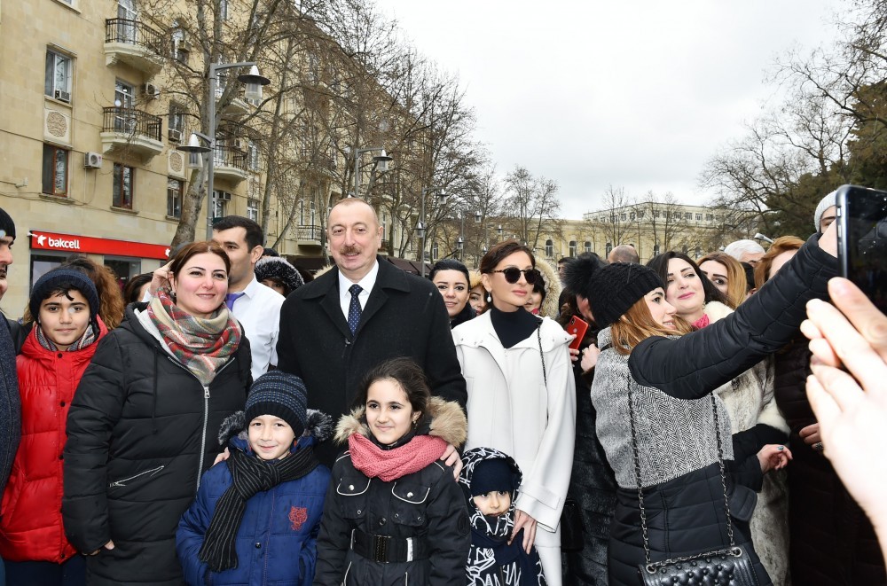 Bakıda keçirilən Novruz şənliyindən maraqlı - FOTOLAR