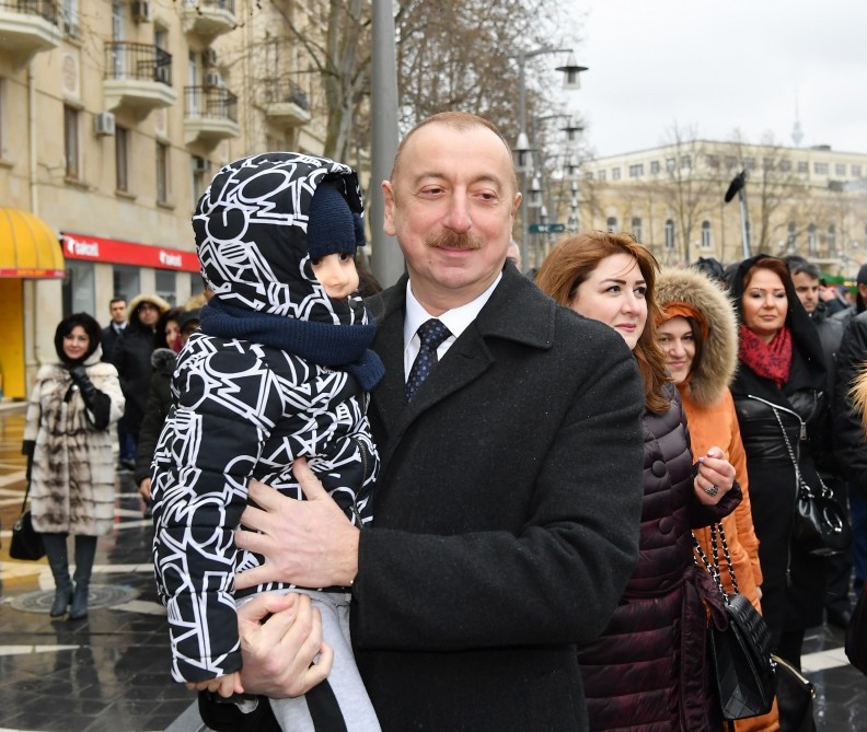 Bakıda keçirilən Novruz şənliyindən maraqlı - FOTOLAR