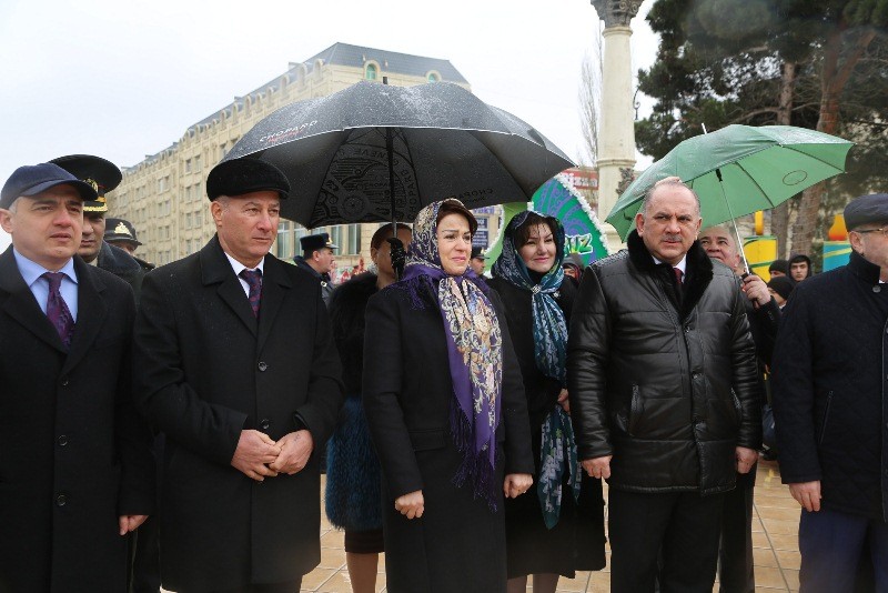 Abşeronda Novruz bayramı böyük izdihamla qeyd olunub - FOTOLAR