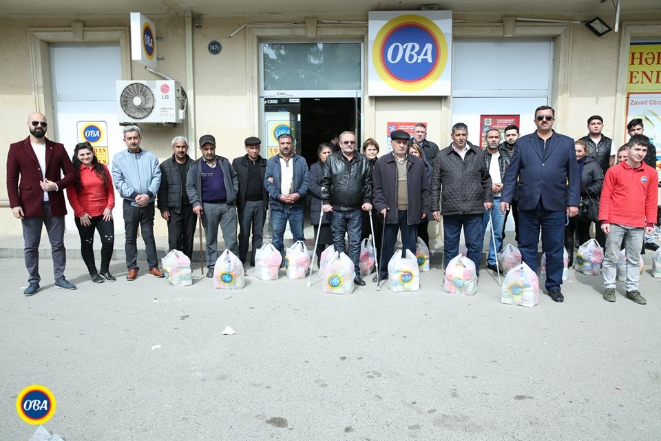 “Veysəloğlu” Qarabağ veteranları, şəhid və aztəminatlı ailələrə Novruz sovqatı payladı  - FOTO