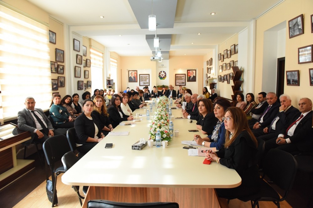 “Hüseyn Cavid və dünya ədəbiyyatı” mövzusunda konfrans keçirildi - FOTO