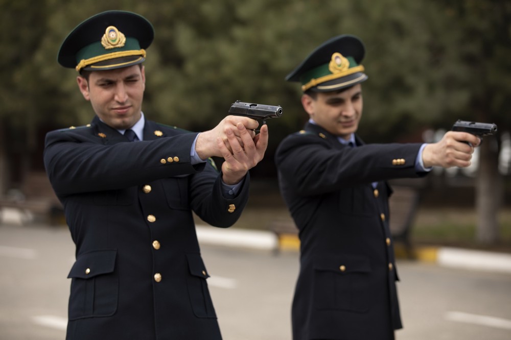 Xidmətə ilkin hazırlıq təlimlərinin dinləyiciləri üçün atış üzrə təlim keçirildi - FOTO