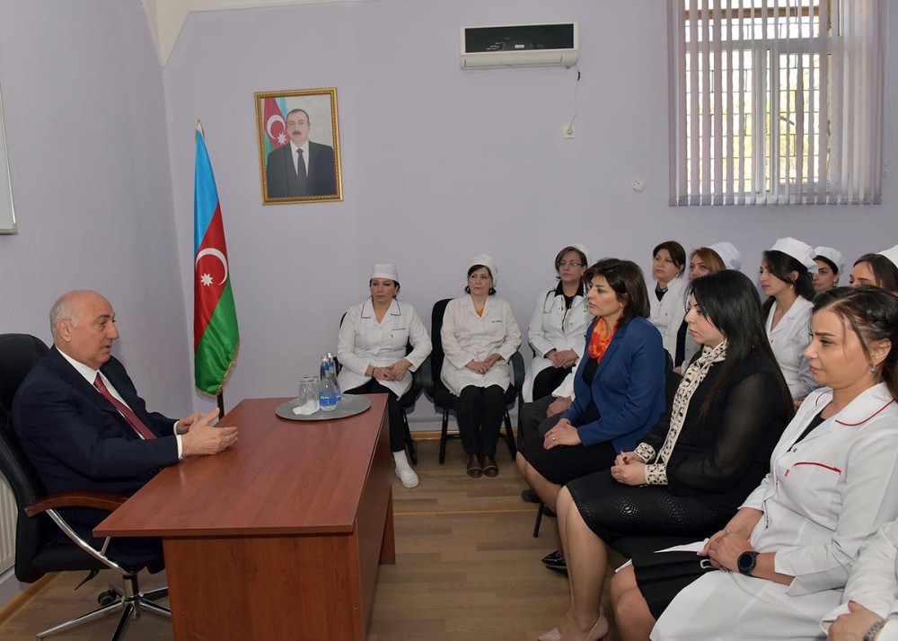 Sumqayıtda daha bir tibb ocağı əsaslı təmir edildi - FOTO