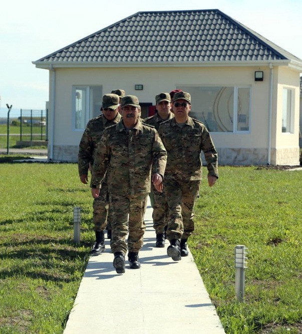 Zakir Həsənov yeni komanda məntəqəsinin açılışında - FOTO/VİDEO