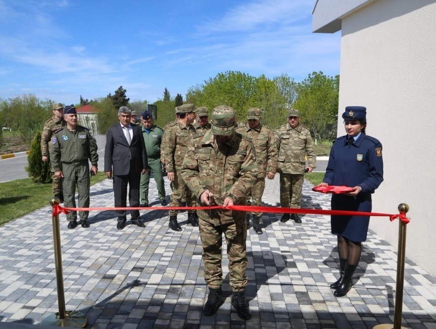 Zakir Həsənov yeni komanda məntəqəsinin açılışında - FOTO/VİDEO