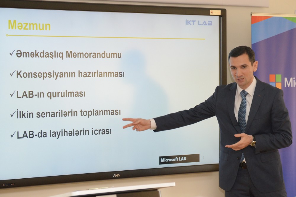 Azərbaycanda ilk “Əşyaların interneti”  laboratoriyası yaradıldı - FOTO