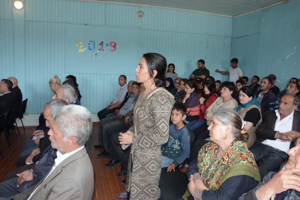 Çeyildağ qəsəbə sakinləri ilə növbəti görüş keçirildi - FOTO