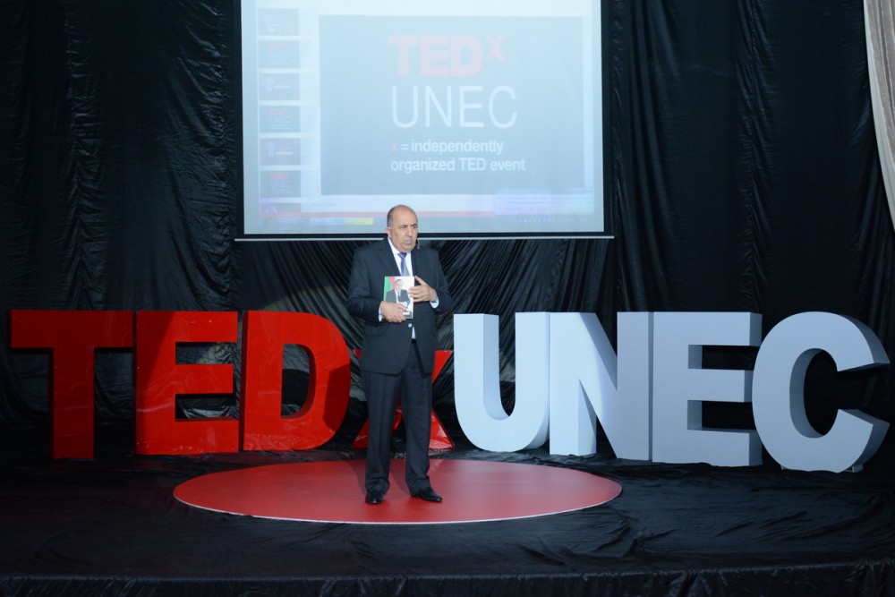 UNEC-də Heydər Əliyevə həsr olunan ilk TEDx konfransı keçirildi - FOTOLAR