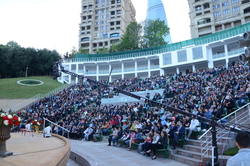 Yaşıl Teatrda təntənəli konsert keçirilib - FOTO