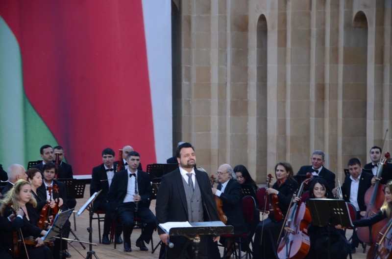 Yaşıl Teatrda təntənəli konsert keçirilib - FOTO