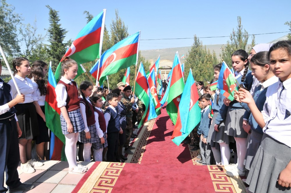 Abşeronda şəhidlərin xatirəsi yad edilib - FOTO