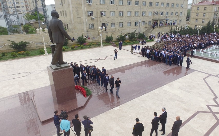 Qaradağda Heydər Əliyev anıldı - FOTO