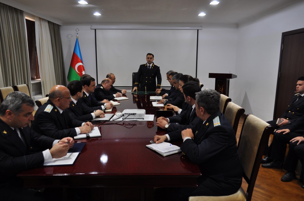 Bakı Şəhər Prokurorluğunda Heydər Əliyev anıldı - FOTO