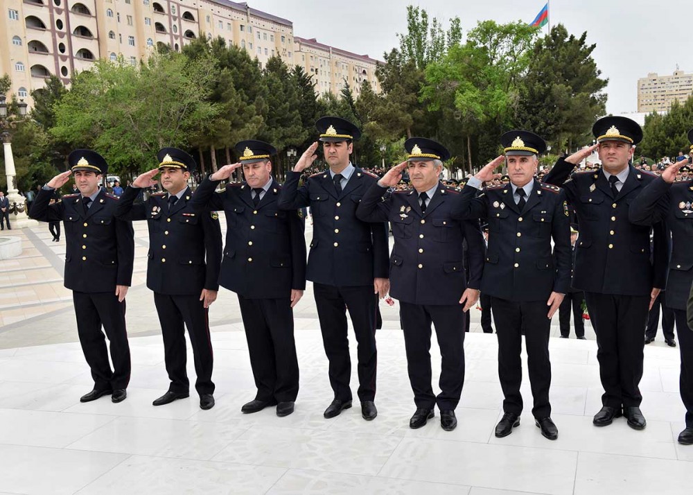 Sumqayıtda Ümummilli Lider Heydər Əliyevin xatirəsi anıldı - FOTO