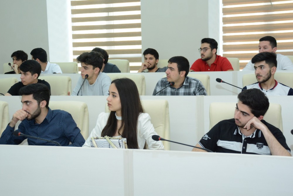 BSTA-nın Baş katibi UNEC-də olub - FOTO