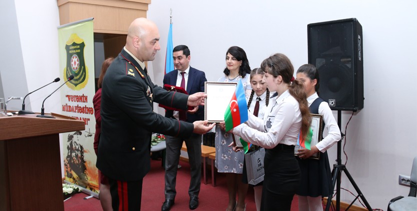 Zaqatalada “Vətənin müdafiəsinə hazıram!” devizi altında kütləvi tədbir keçirilib 