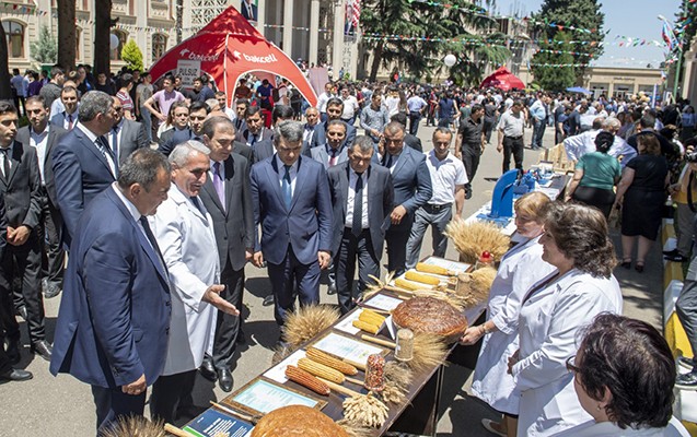 İnam Kərimov “Məzun 2019” yarmarkasında - FOTOLAR