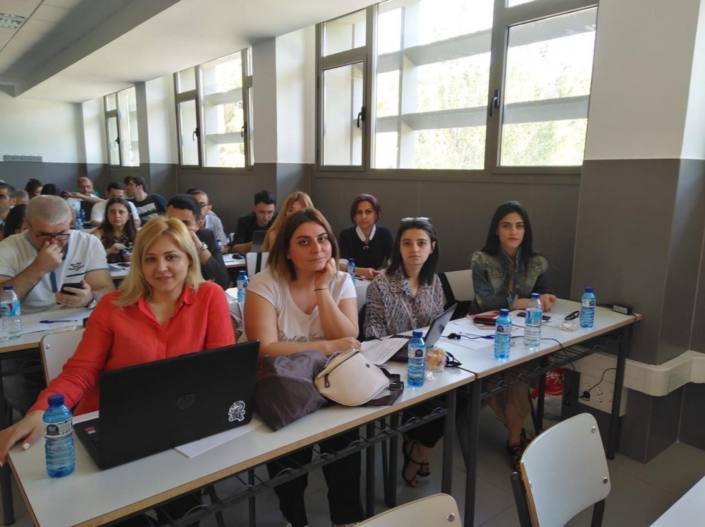 Azərbaycan Kooperasiya Universitetinin əməkdaşları İspaniyada - FOTO