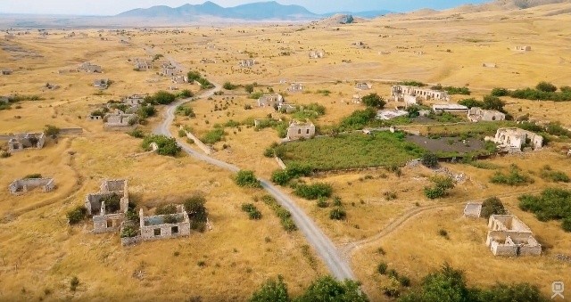 Ağdamın ən son görüntüləri yayıldı - FOTOLAR