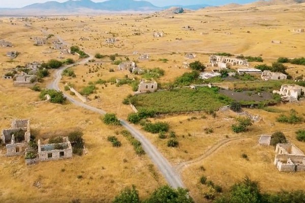 Ağdamın ən son görüntüləri yayıldı - FOTOLAR