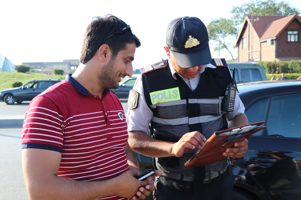 Bakıda polis genişmiqyaslı tədbirlərə başladı (Fotolar)