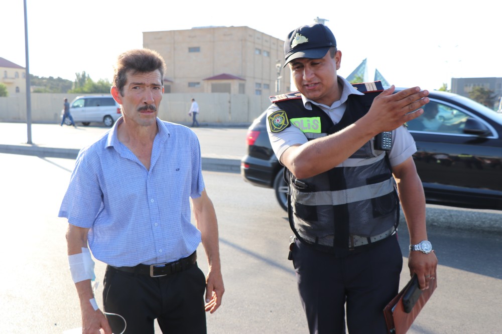 Bakıda polis genişmiqyaslı tədbirlərə başladı (Fotolar)